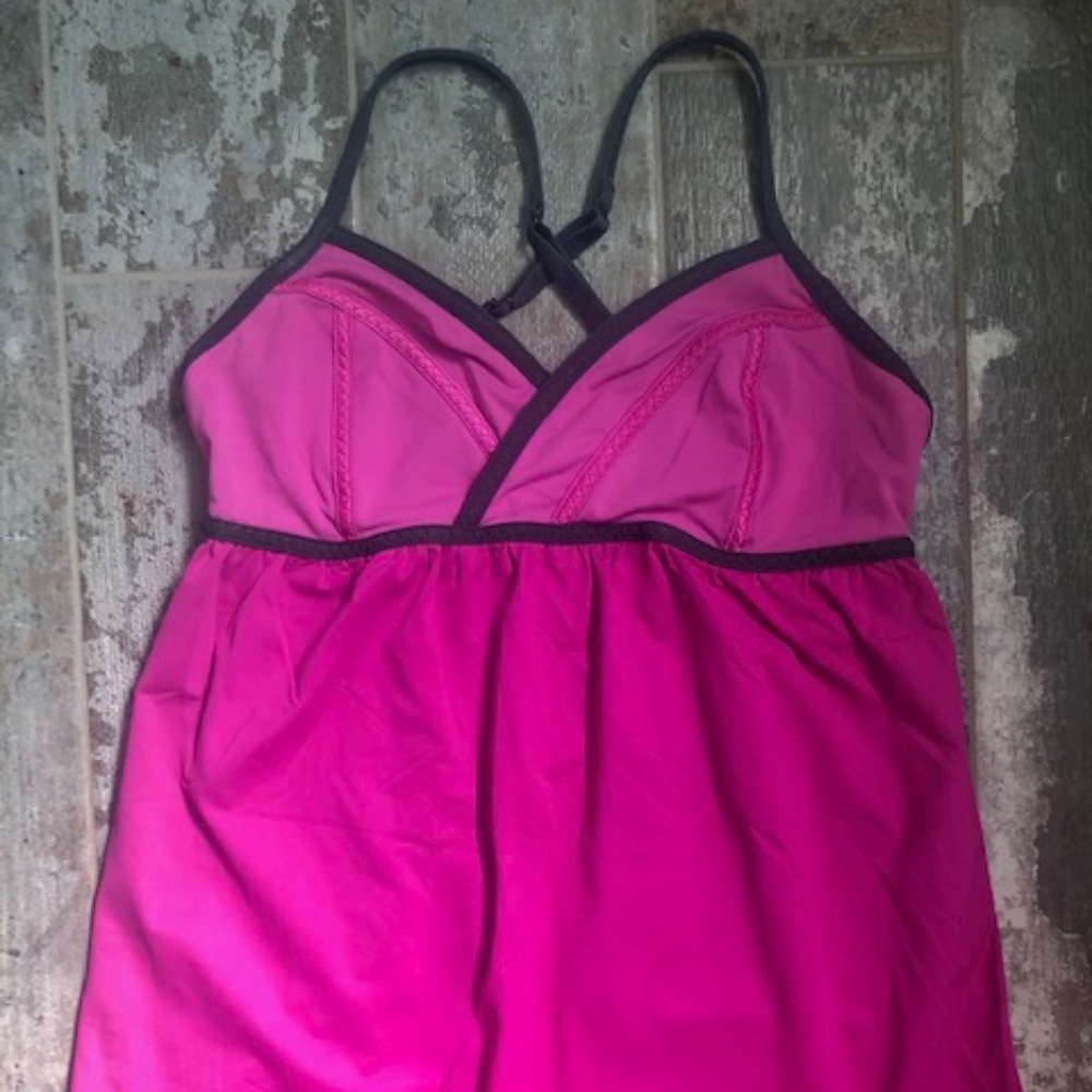 Lululemon Paris Pink Rehearsal Tank Top